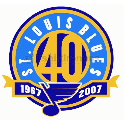 St.Louis Blues T-shirts Iron On Transfers N325